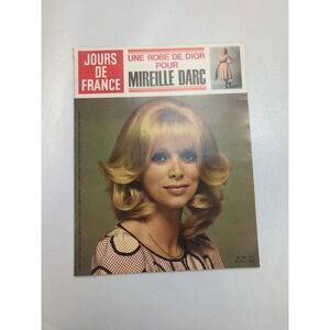 Jours De France Magazine 1970 No 794 Mireille Darc  Fashion News Daily